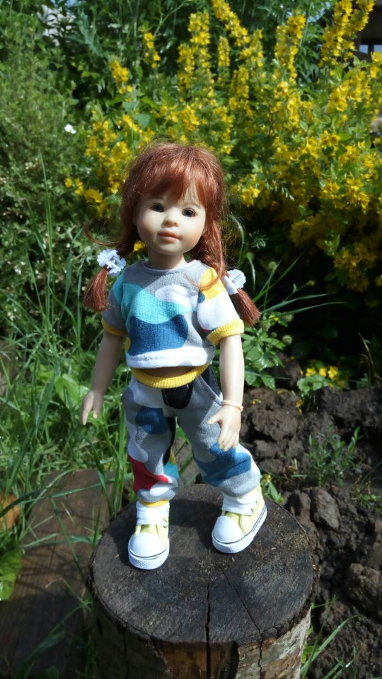 Наше лето. Коллекционная кукла Светочка Heidi Piusczok