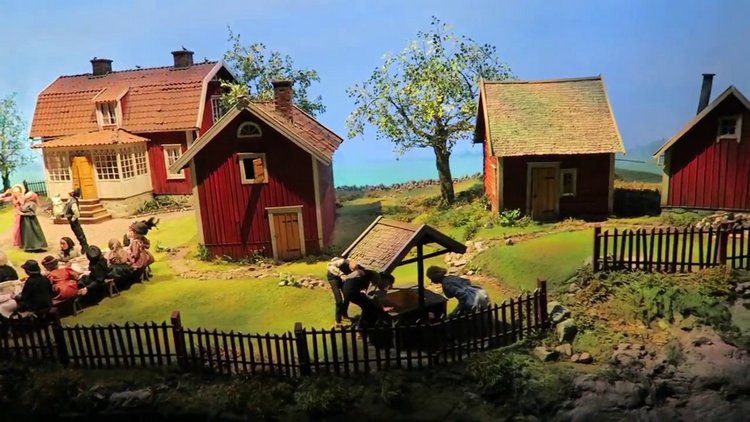 Швеция Стокгольм, музей Юнибакен