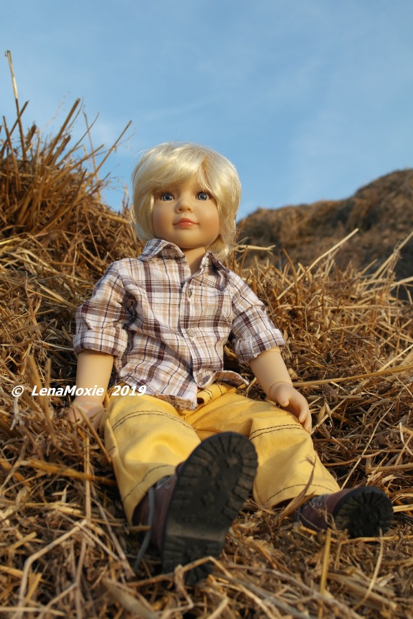 Нико. Прогулка в полях — Куклы Kidz'n'Cats (Соня Хартман): шарнирные 46 см (фото 10)
