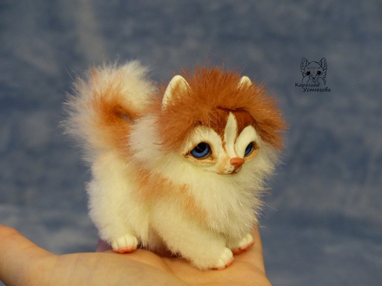 Щенок Хаски, миниатюра. Медный Окрас