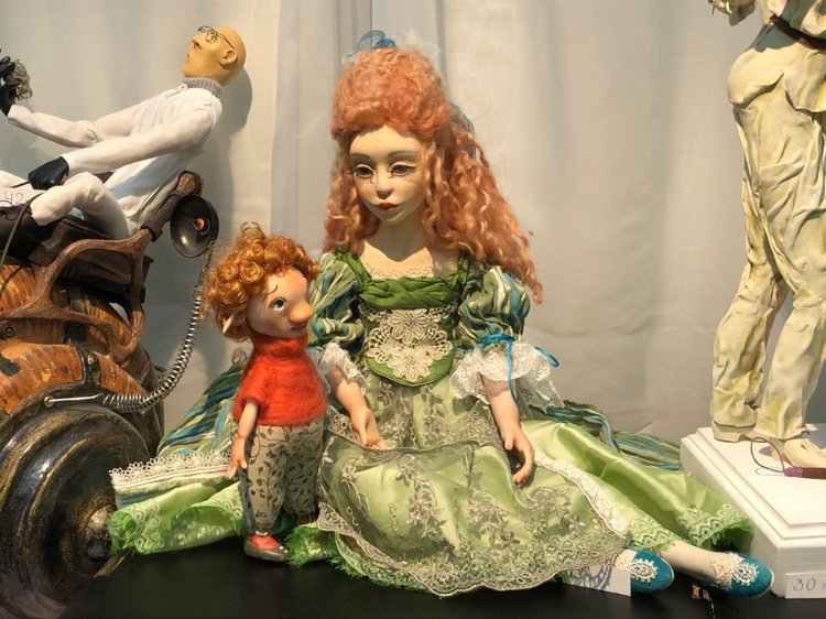 "Искусство куклы" 2019 - приглашаю прогуляться по выставке... ч.4 | Бэйбики "Искусство куклы" 2019 - приглашаю прогуляться по выставке... ч.4