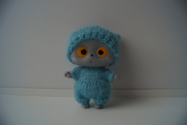 Модные котятки. Лили и Басик в обновках