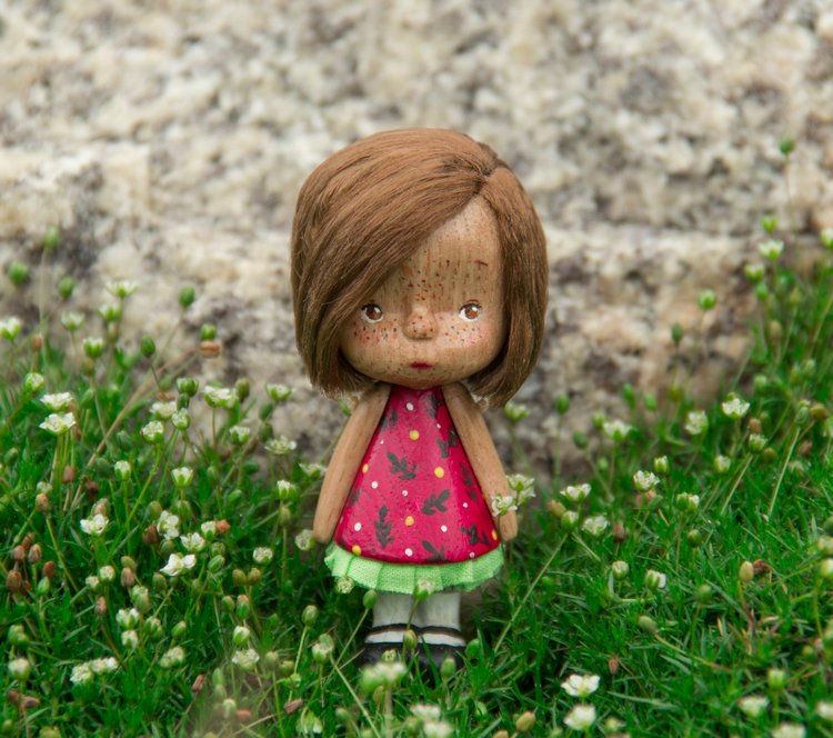 Все любят Рози. Маленькая каштановая девочка 6,5 см