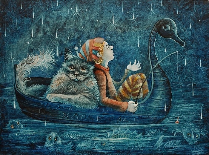 Сказочные полотна в стиле фэнтези Надежды Ильиной (фото 9)