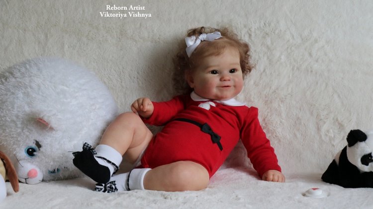 Моя Мэдди... Куколка реборн Виктории Вишни