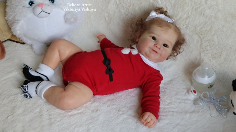 Моя Мэдди... Куколка реборн Виктории Вишни