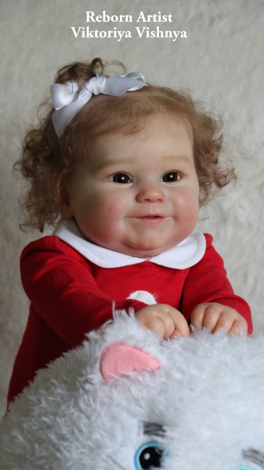 Моя Мэдди... Куколка реборн Виктории Вишни
