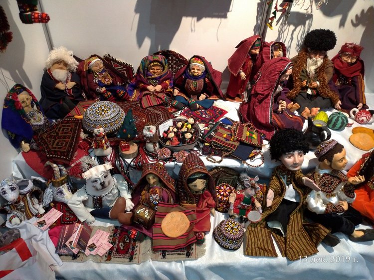 X Международная выставка "Искусство куклы" в Гостином дворе. Часть 2