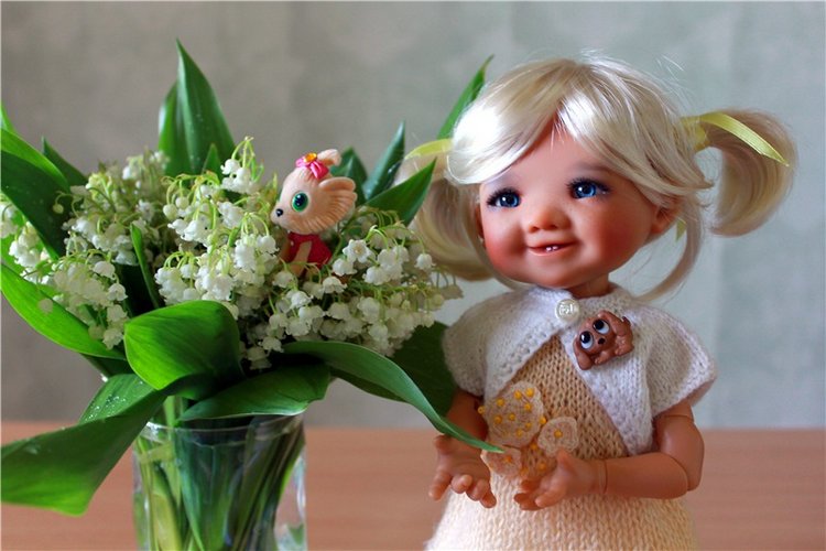 Ландыши в Январе — Куклы Meadow dolls (Медовушки): BJD (БЖД)