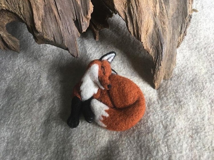 AllTheTinyAnimals - Авторские фигурки из шерсти и полимерной глины (фото 9)