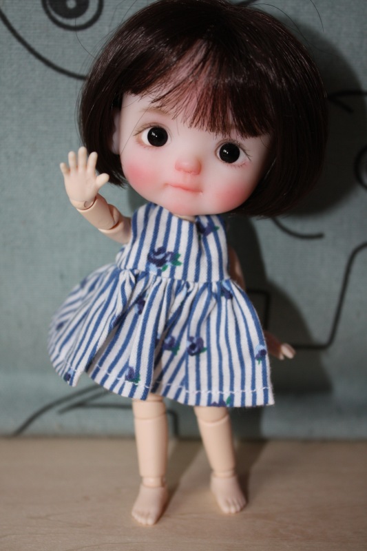 Моя единственная и долгожданная ob11 clay doll Taeko. Ее нельзя не купить