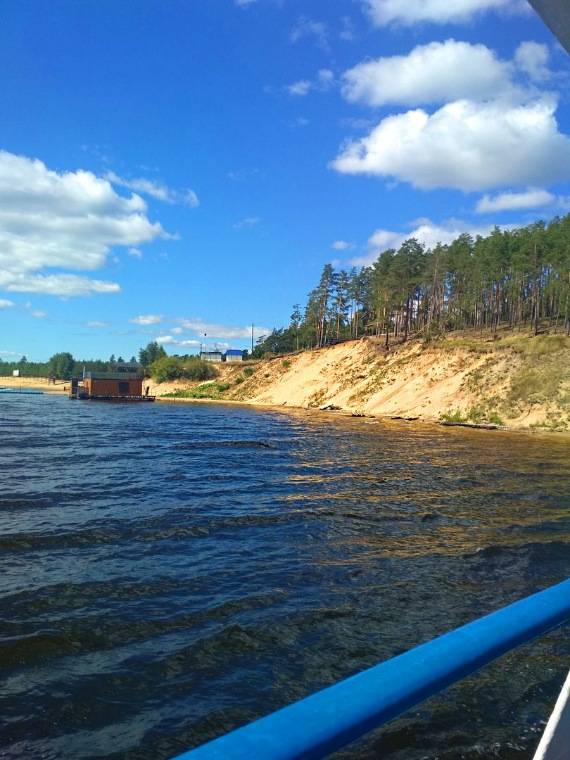 Отдых на Волге - между двух городов