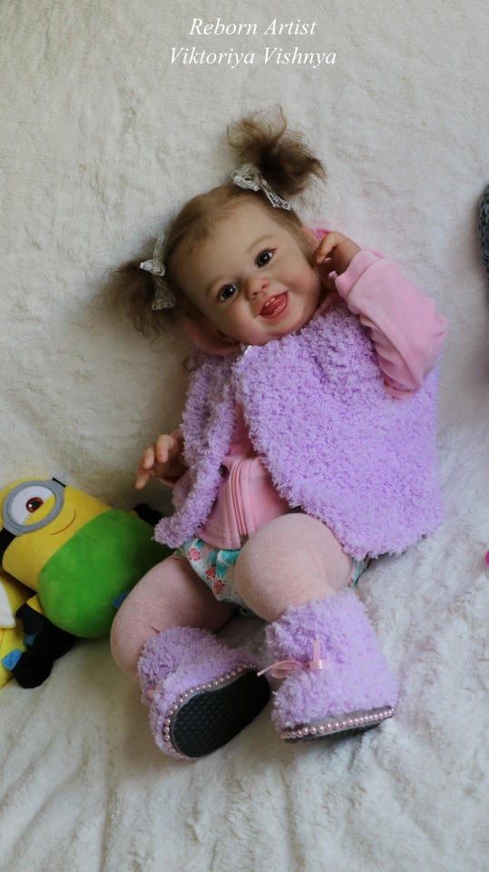 Малышка Хулиганка... куколка реборн Виктории Вишни