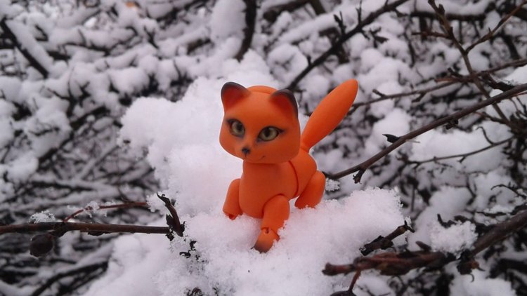 Лисёнок, мое новогоднее чудо