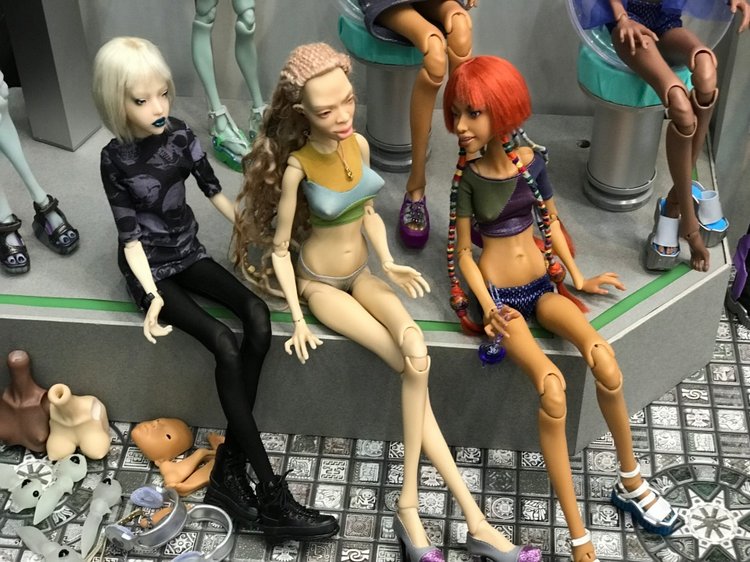 Новые куклы Тимура Зелеева на выставке Весенний Бал кукол 2018 (фото 5)