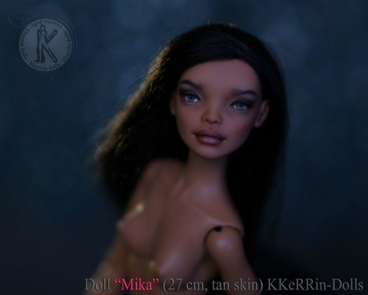 Шарнирная авторская кукла "Мика" (27см) от KKeRRin-Dolls (1часть)