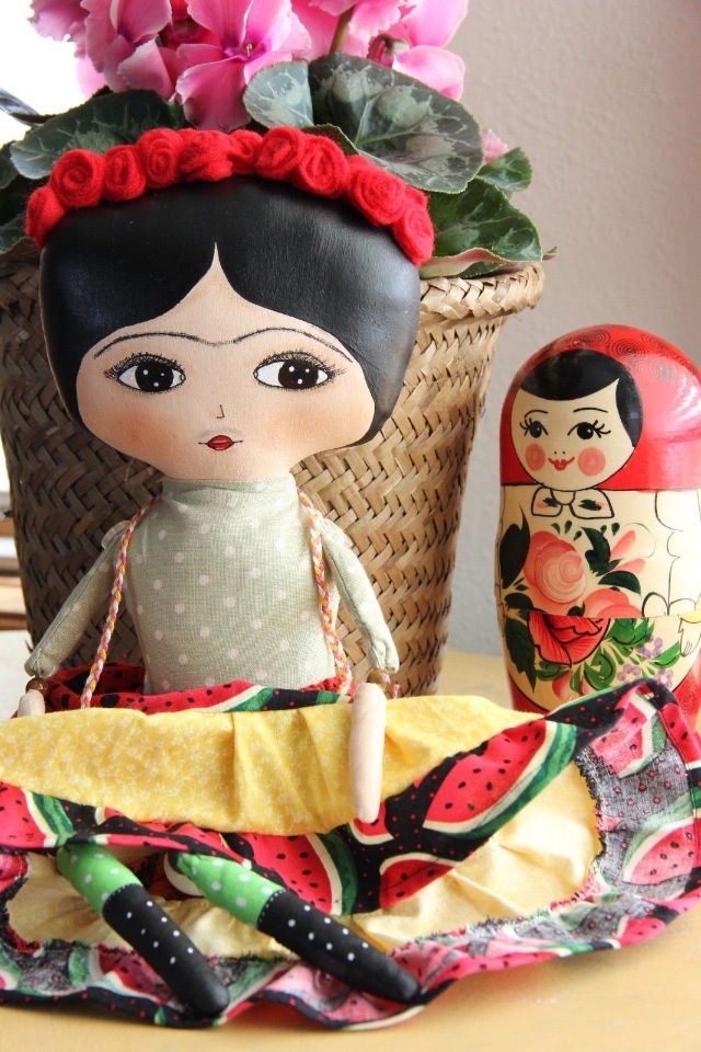 Фрида - кукла ! Икона стиля. Часть 2 | Бэйбики Фрида - кукла ! Икона стиля. Часть 2