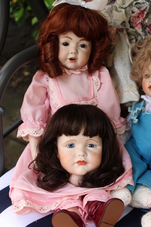 Большая коллекция Винтажных реплик с антикварных кукол - Часть 3
