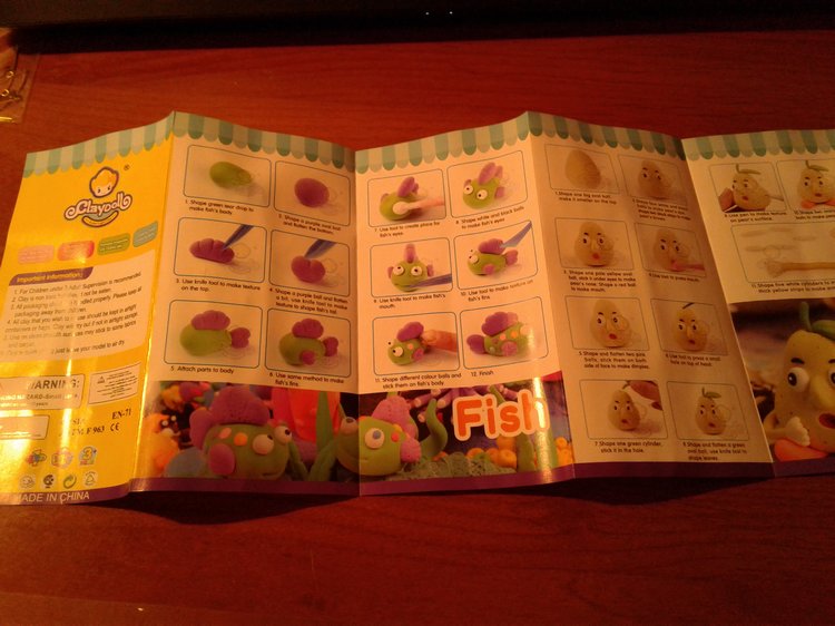 Слепила из того, что было. Кукольная еда из самозастывайки. Бенто (фото 5)