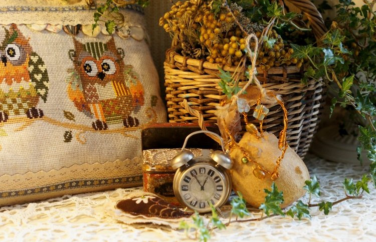 Осенний вечер — Вышивка крестиком (фото 2)