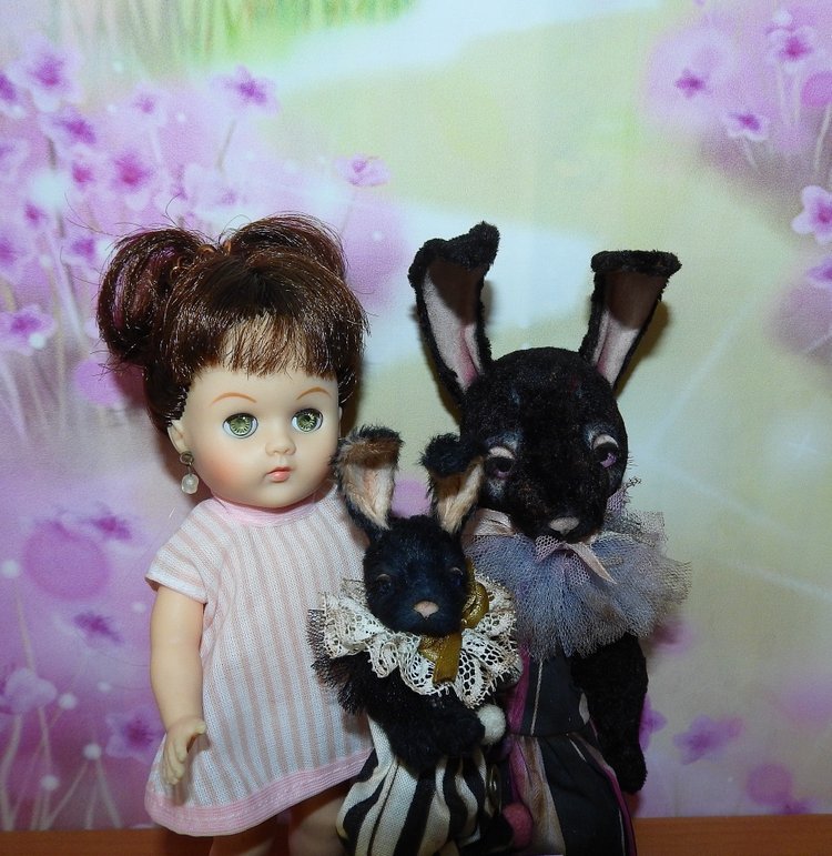 Авторские кролики Флоки и Луи