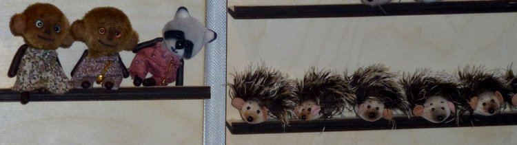 X Юбилейная выставка - Искусство Куклы (Гостиный Двор - 2019) - ЁЖИКИ и СОВУШКИ