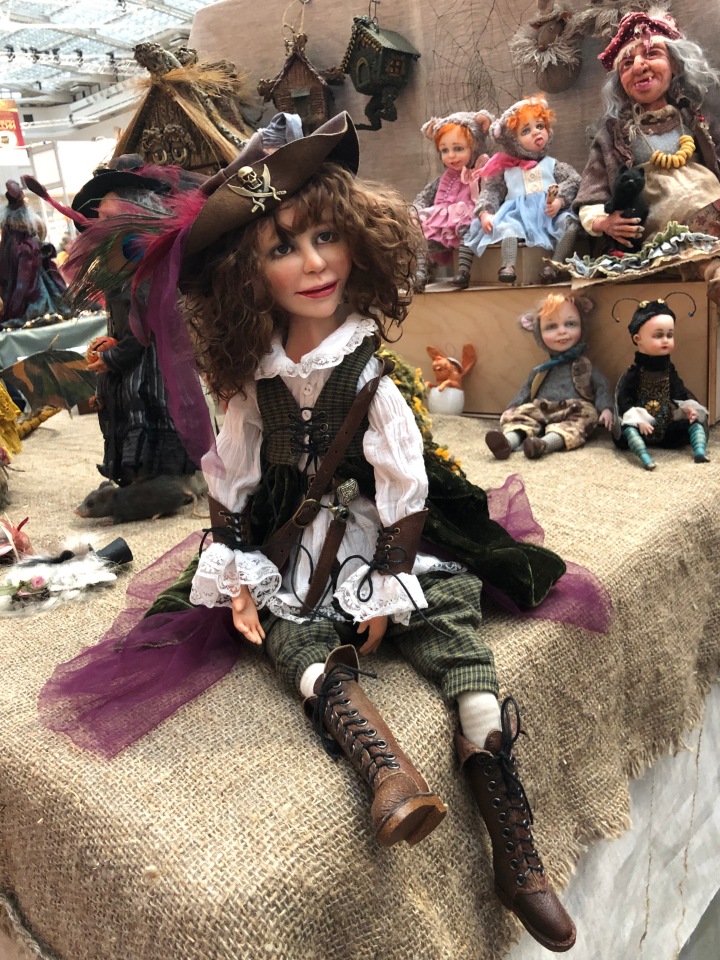 "Искусство куклы" 2019 - приглашаю прогуляться по выставке... ч.6 - завершающая