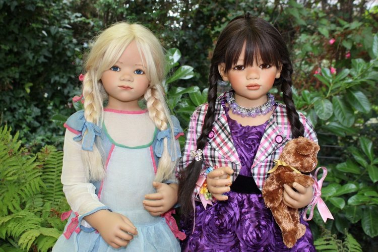 Синчи и подружки — Куклы Annette Himstedt (Аннетт Химстедт): коллекционные