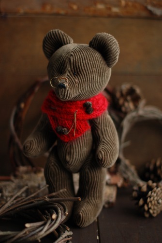 Мои вельветовые медведи — Авторские мишки Тедди и друзья: фото (фото 10)