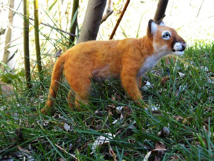 FineFeltedCritters - Авторские войлочные скульптуры by Carol Rossi - ч.2