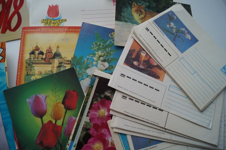 Посылочки! Целых три! Куклы, открытки, вышивки (фото 5)