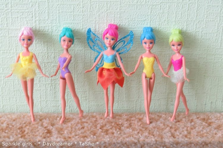 Сверкающее очарование маленьких фей