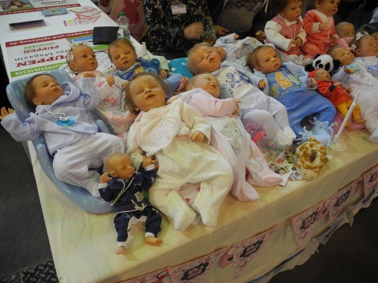 Выставка кукол и мишек в Мюнстере, Германия 28.04.2018-29.04.2018 год Часть первая