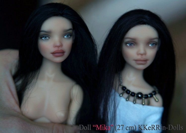 Шарнирная авторская кукла "Мика" (27см) от KKeRRin-Dolls, 2 часть (фото 5)