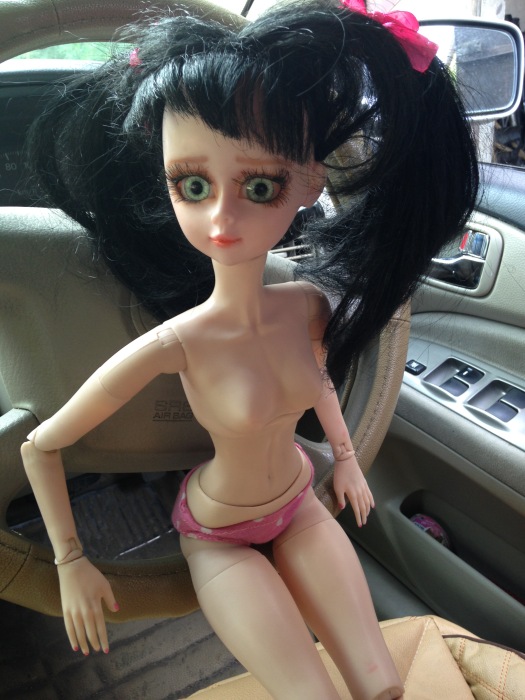 Вариант ремонта тела у Звезды подиума со сломанными бедренными петлями (много фото)