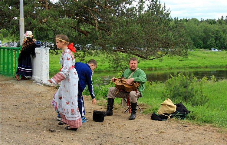"Троицкие гуляния" в Василёво, 2018 год, продолжение. Архитектурно-этнографический музей под открытым небом. Василёво