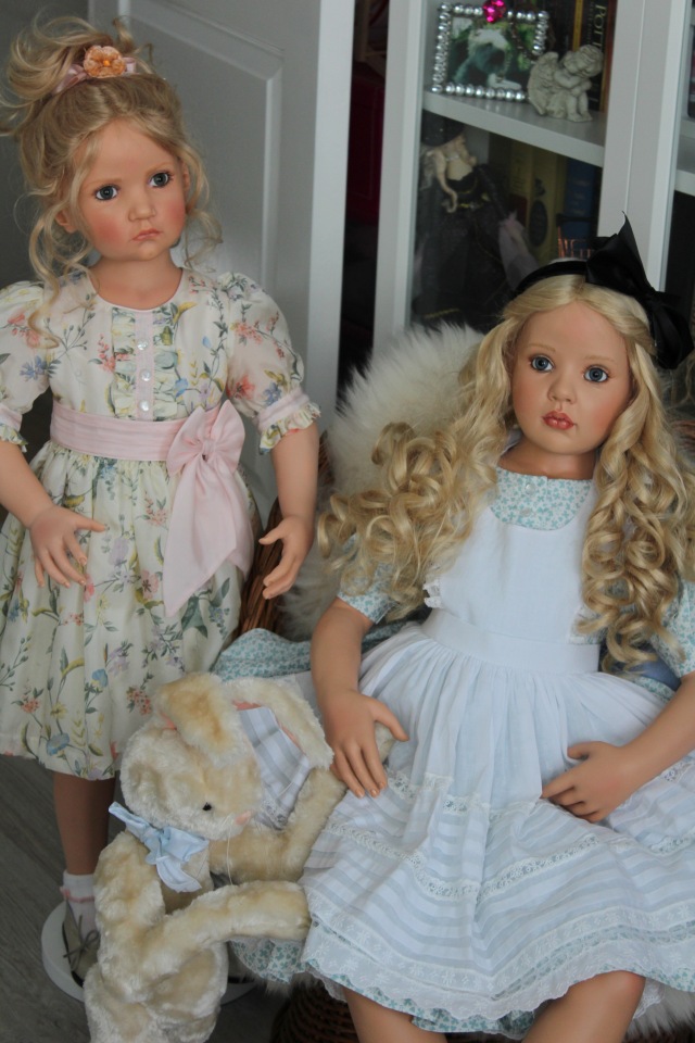 С кем подружилась Алиса — Куклы Hildegard Gunzel (Гюнцель) из винила: Gotz (фото 3)