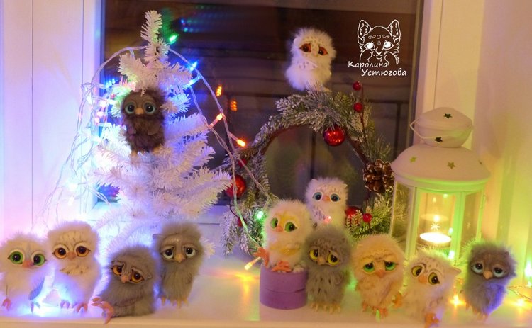 Совята в ожидании Новогодних праздников
