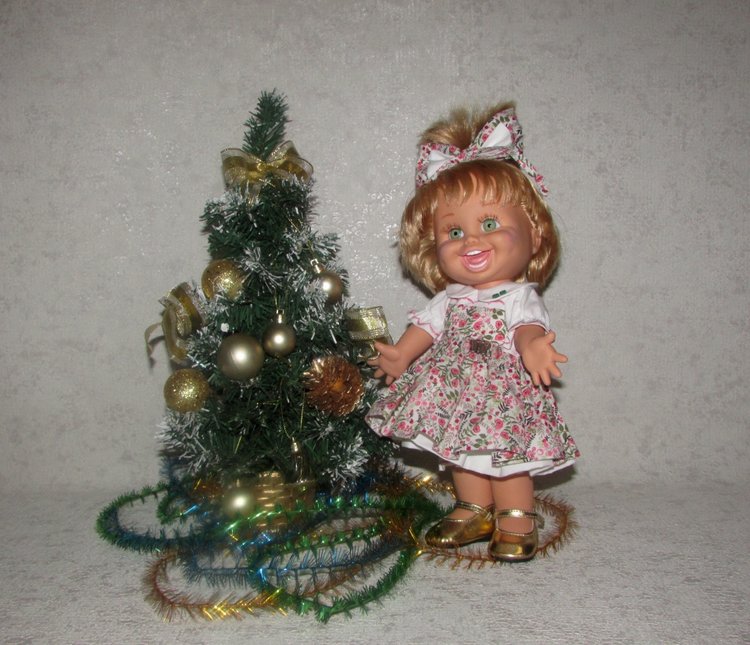 С Рождеством Христовым — Новый год и Рождество: праздничные фото кукол (фото 8)