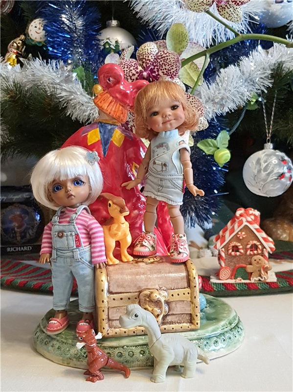 Динозаврики | Бэйбики Динозаврики — Куклы Meadow dolls (Медовушки): BJD (БЖД)