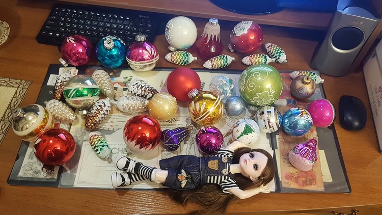 Майя и ёлочка №2 — Куклы с Алиэкспресс (Aliexpress): Китайские шарнирные (фото 4)