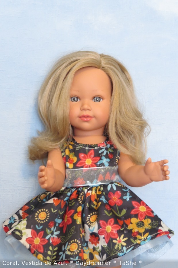 Coral. Vestida de Azul — Испанские куклы (разное): Vestida de Azul
