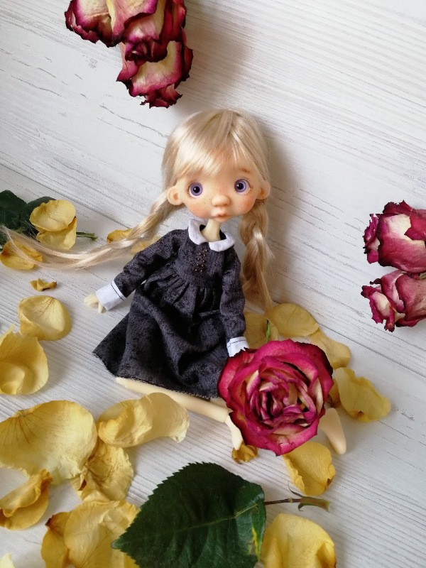 Анако, Анюта, Нюра, Нюся — Куклы Dododolls (Дододоллс): шарнирные БЖД (Tiny BJD) (фото 5)