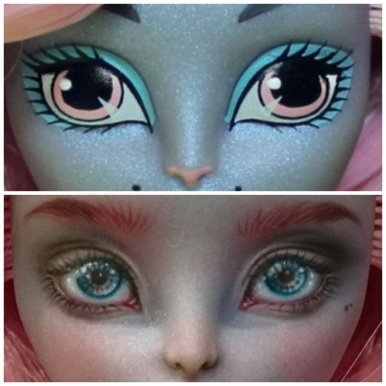 Монстрики моими глазами — ООАК и репейнт кукол (Custom): Barbie