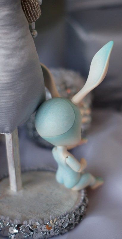 Зайка беленький под елочкой сидел... Dollzone Rabbit Senna