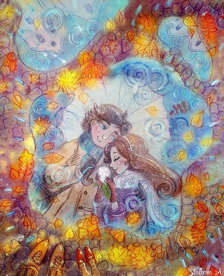 Волшебные иллюстрации — Интересное обо всем: поздравления