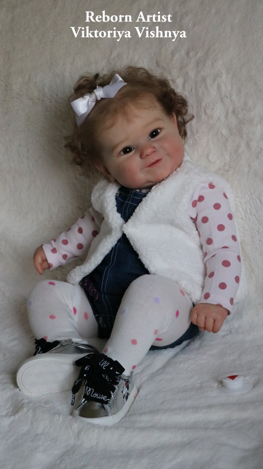 Моя Мэдди... Куколка реборн Виктории Вишни
