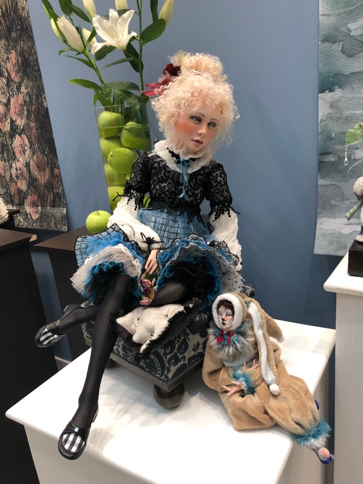 "Искусство куклы" 2019 - приглашаю прогуляться по выставке... ч.1