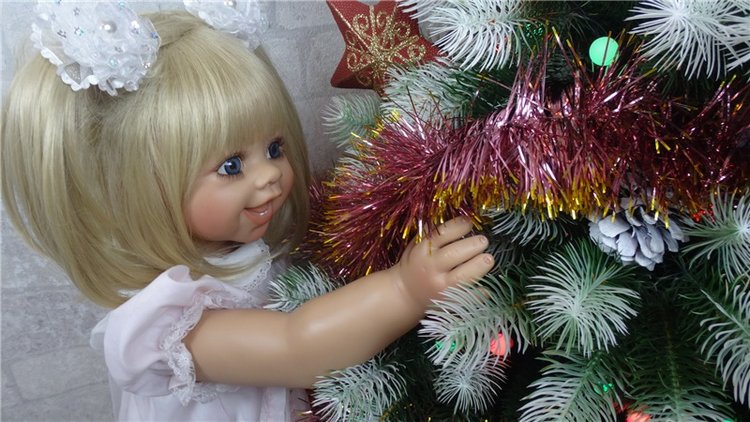 Новогоднее настроение — Куклы Monika Levenig и Monika Peter