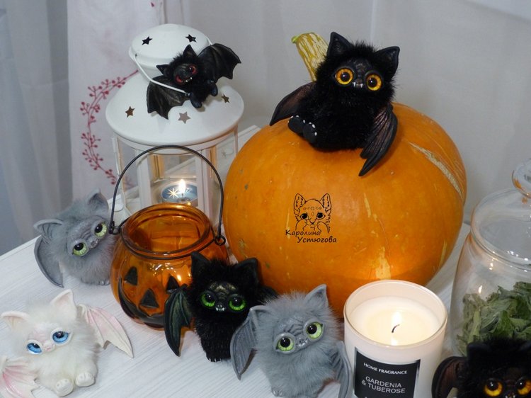 Много летучих мышей... Буууу Halloween (фото 7)